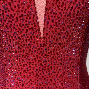 the rhinestone decoration